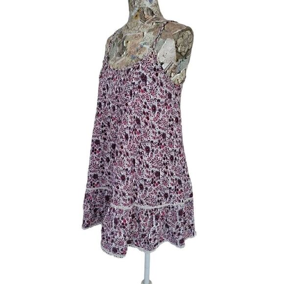 American Eagle Outfitters Short Ditsy Floral Cottagecore Casual Beach Sun Dress - Picture 6 of 13